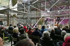 Heilige Messe auf der Baustelle zum 4. Advent (Foto: Karl-Franz Thiede)